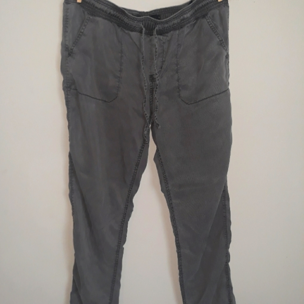 Gray Calvin Klein drawstring pants